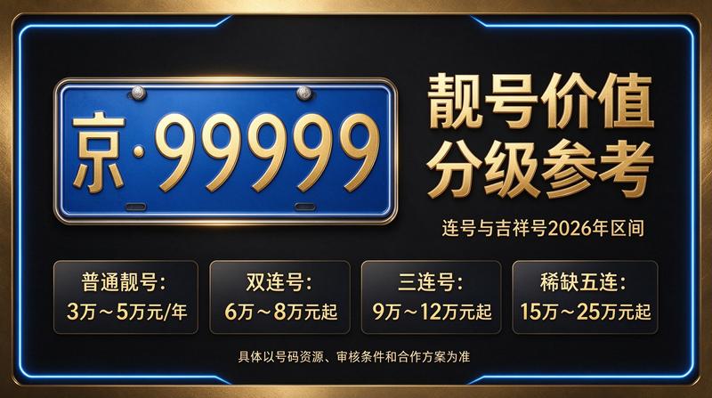 2026年新能源车牌租赁服务展示